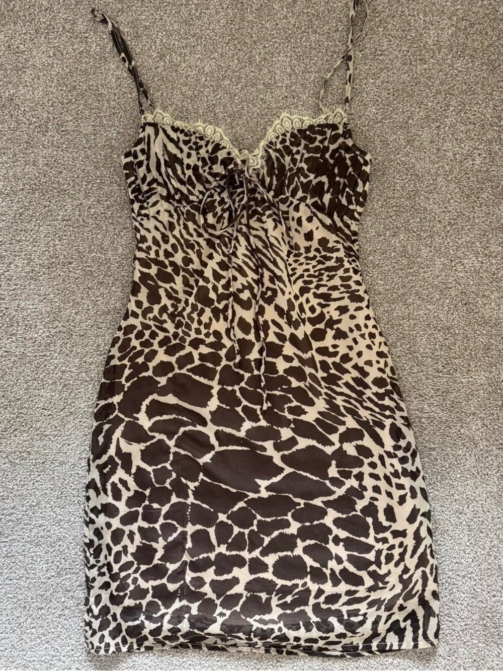 animal print babydoll dress 🦒🐆🦓